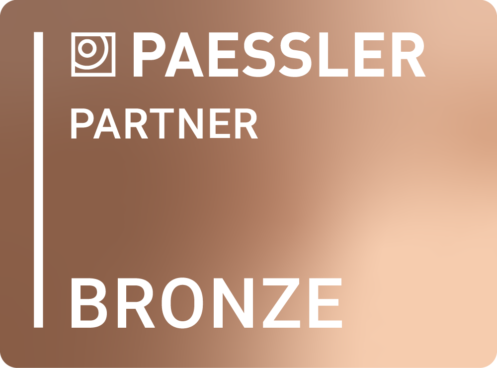 Insignia oficial Paessler Partner Bronze otorgada a IT Experts de México